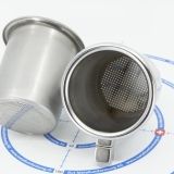 Gut Metallumformung AG  -  Metal Spinning Deep Drawing Spinning Metal Forming 3D Laser Cutting - Coffee filter for barista machine (013)